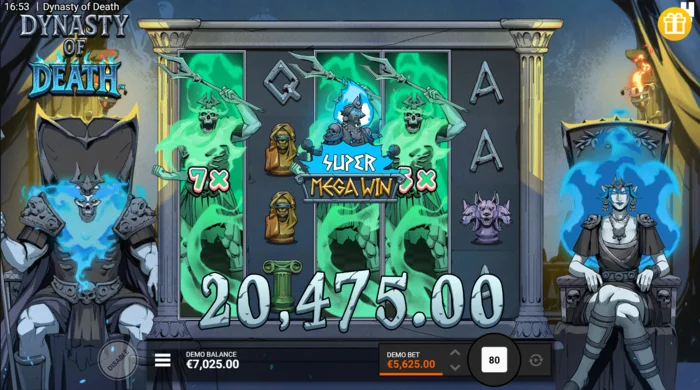 „Dynasty of Death“ – super laimėjimas „Immortal Mate“